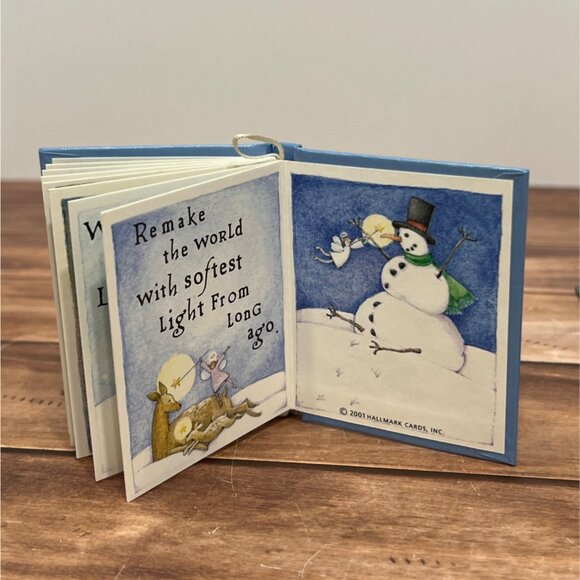 2001 HALLMARK ORNAMENT QX8282 THE LAND OF CHRISTMASTIME BOOK BY LINDA SICKMAN - Picture 13 of 13